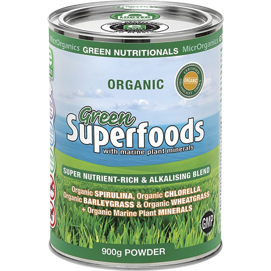 Green Nutritionals- Organic Green Superfoods Powder-900g