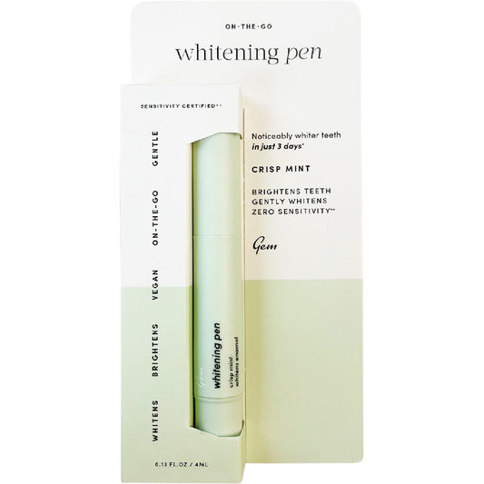 Gem- Whitening Pen Crisp Mint-4ml