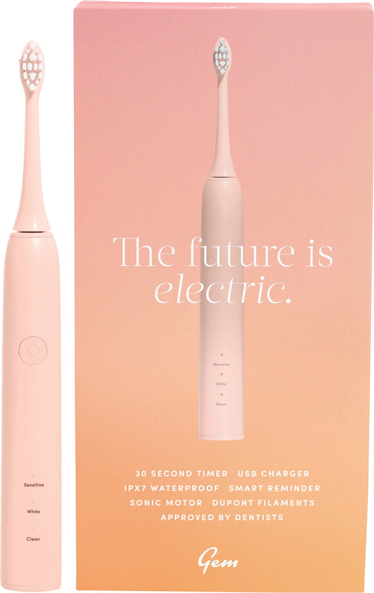 Gem- Electric Toothbrush Watermelon