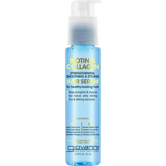 Giovanni- Hair Serum Biotin & Collagen Strengthening-81ml
