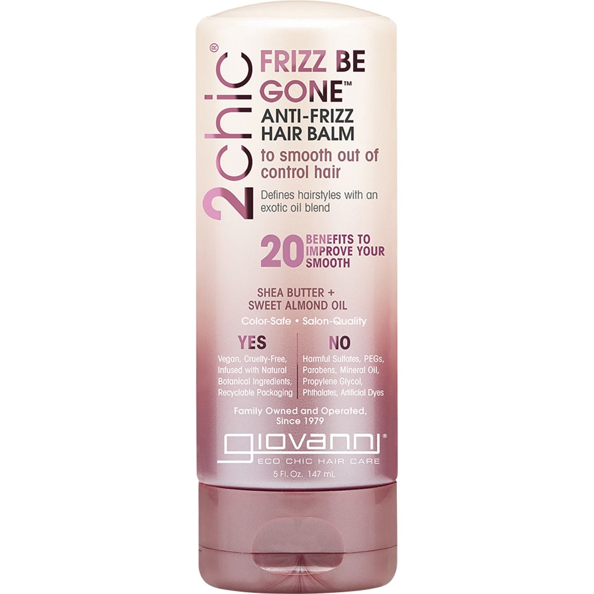 Giovanni- Anti-Frizz Hair Balm 2chic Frizz Be Gone Frizzy Hair-147ml
