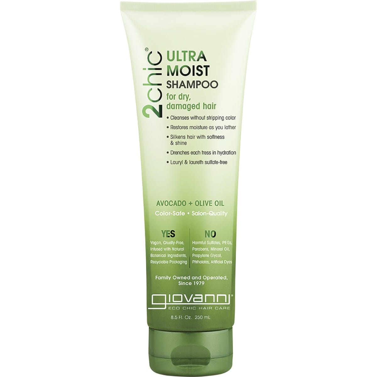 Giovanni- Shampoo 2chic Ultra Moist Dry, Damaged Hair-250ml