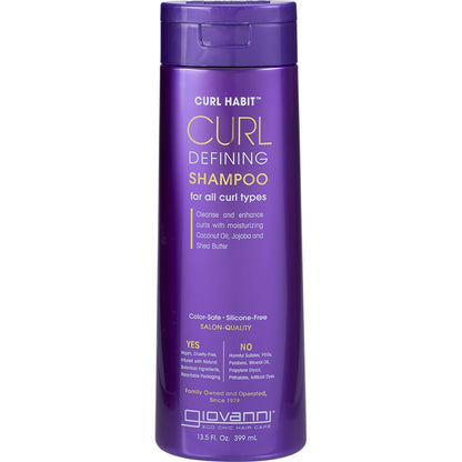 Giovanni- Shampoo Curl Habit Curl Defining-399ml