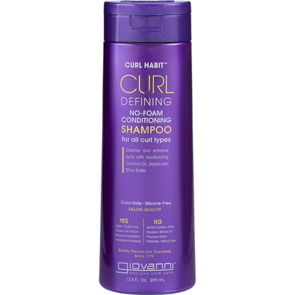 Giovanni- No-Foam Conditioning Shampoo Curl Habit Curl Defining-399ml