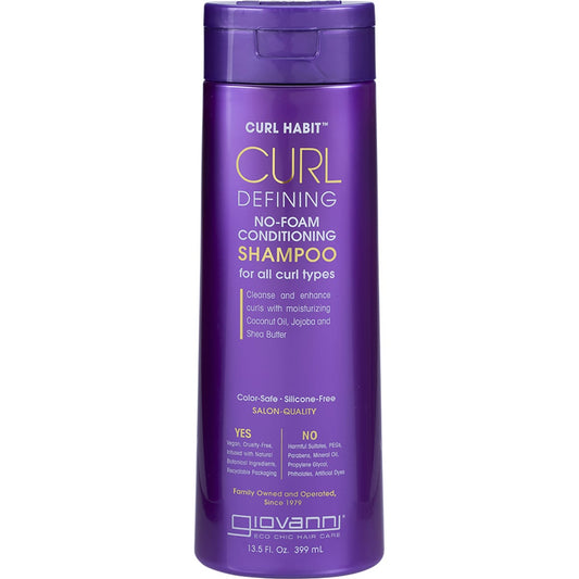 Giovanni- No-Foam Conditioning Shampoo Curl Habit Curl Defining-399ml