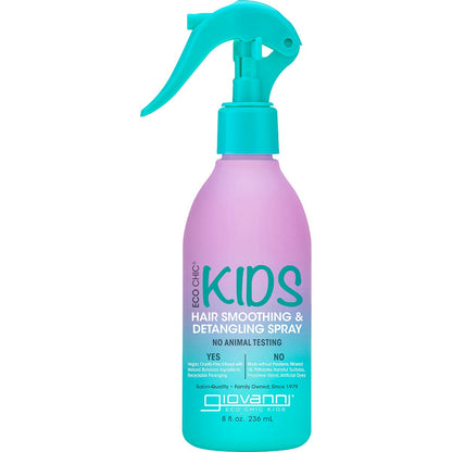 Giovanni- Eco Chic Kids Hair Smoothing & Detangling Spray-236ml
