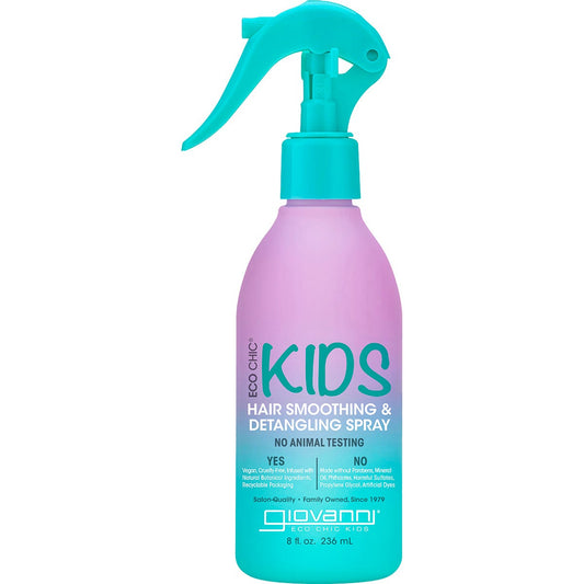 Giovanni- Eco Chic Kids Hair Smoothing & Detangling Spray-236ml