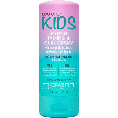 Giovanni- Eco Chic Kids Styling, Taming & Curl Cream-147ml