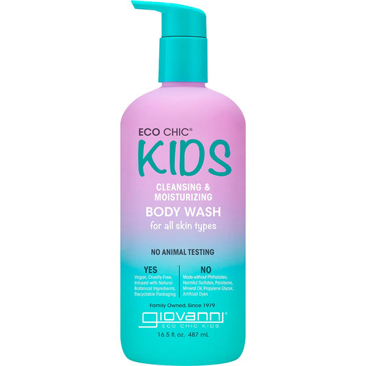 Giovanni- Eco Chic Kids Cleansing & Moisturizing Body Wash-487ml