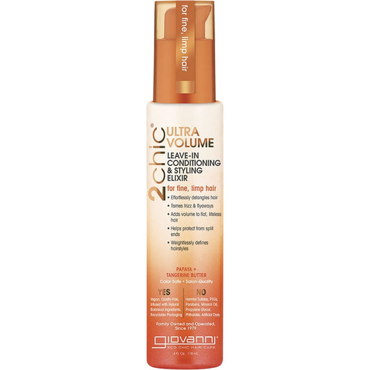 Giovanni- Leave-in Conditioner 2chic Ultra Volume Fine Limp Hair-118ml