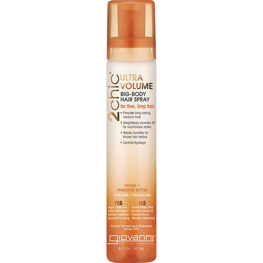 Giovanni- Big Body Hair Spray 2chic Ultra Volume Fine, Limp Hair-147ml