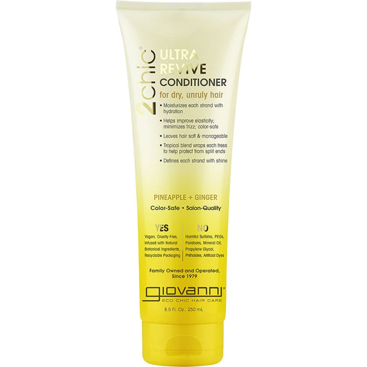 Giovanni- Conditioner 2chic Ultra Revive Dry, Unruly Hair-250ml