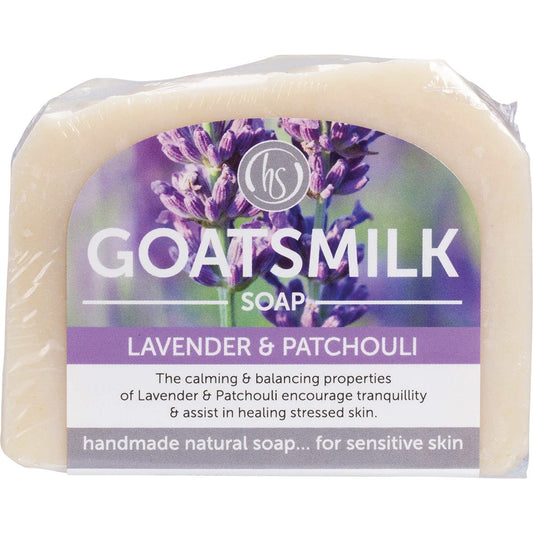 Harmony Soapworks- Goat's Milk Soap Lavender & Patchouli-140g
