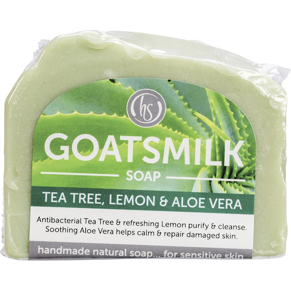 Harmony Soapworks- Goat's Milk Soap Tea Tree & Lemon-140g