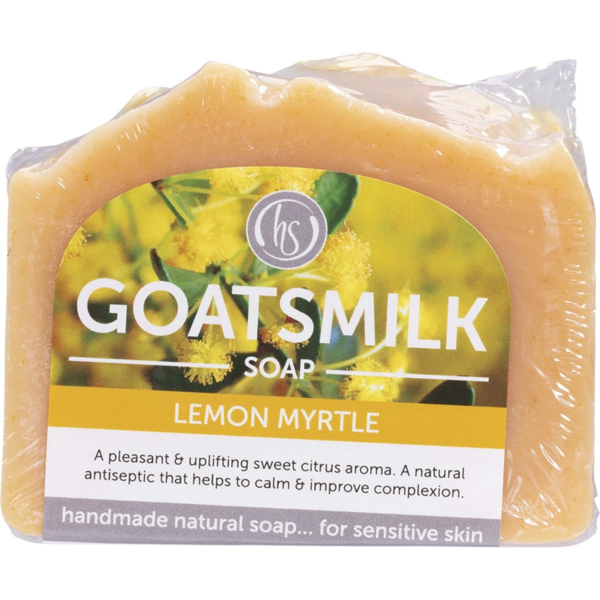 Harmony Soapworks- Goat's Milk Soap Lemon Myrtle-140g