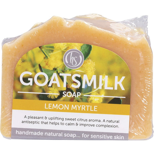 Harmony Soapworks- Goat's Milk Soap Lemon Myrtle-140g