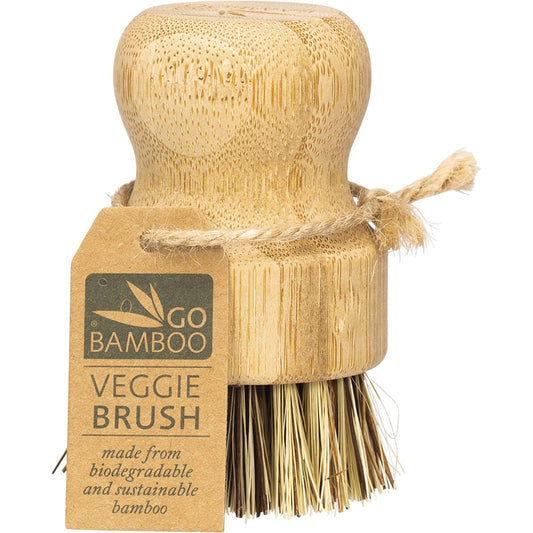 Go Bamboo- Veggie Brush 100% Biodegradable