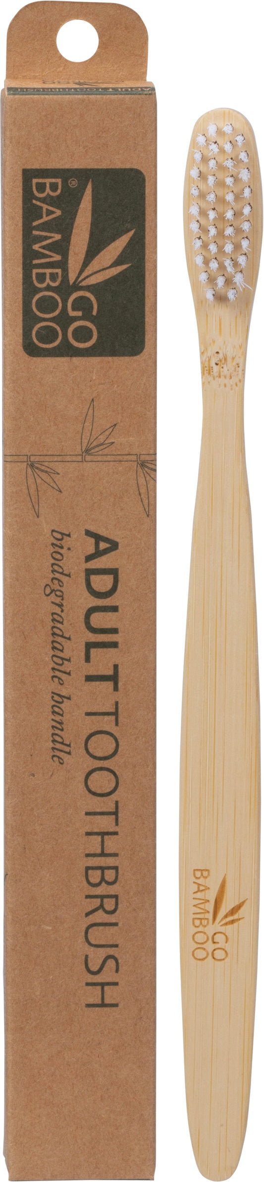 Go Bamboo- Toothbrush Adult-x12