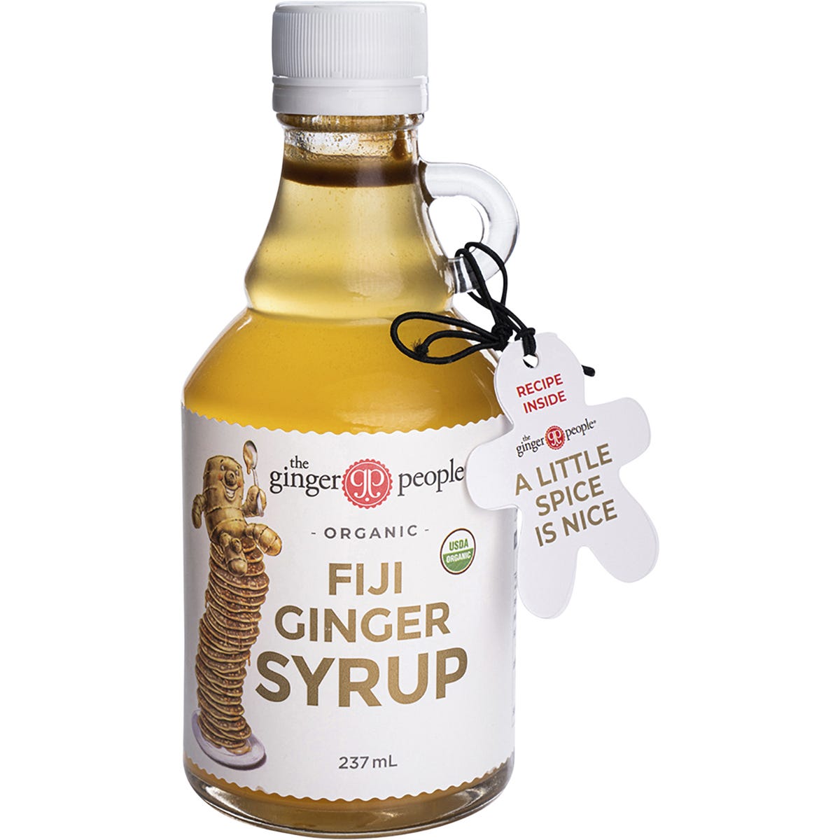 The Ginger People- Fiji Ginger Syrup Organic-12x237ml