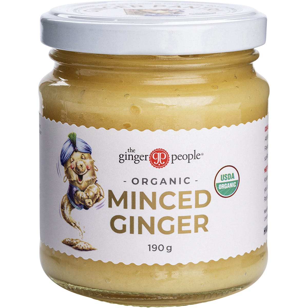 The Ginger People- Minced Ginger Organic-12x190g