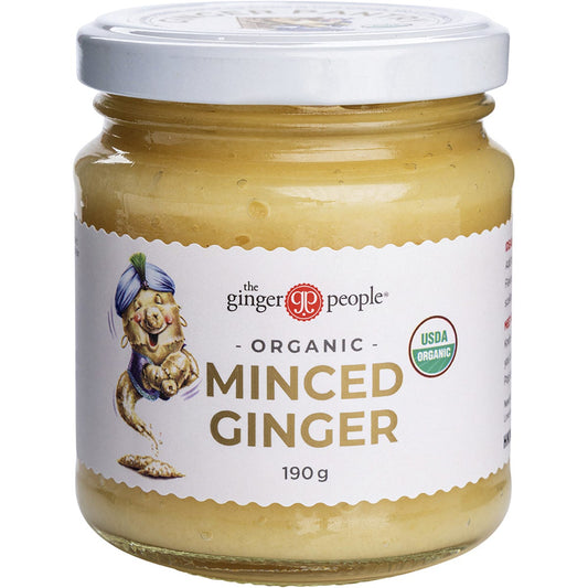 The Ginger People- Minced Ginger Organic-12x190g