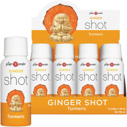 The Ginger People- Ginger Shot Turmeric-12x59ml