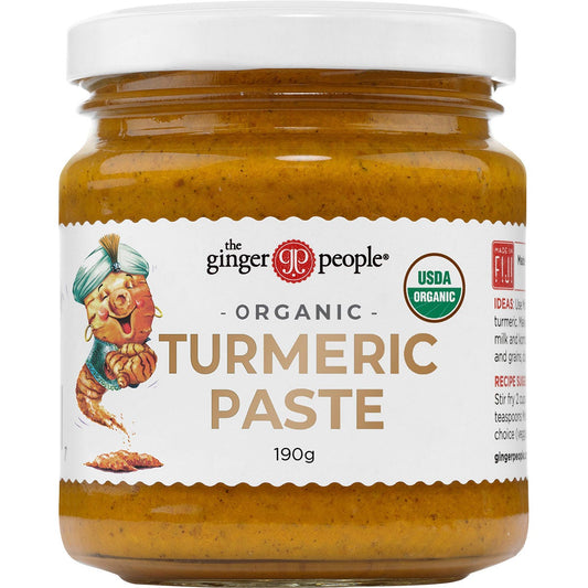 The Ginger People- Turmeric Paste Organic-6x190g