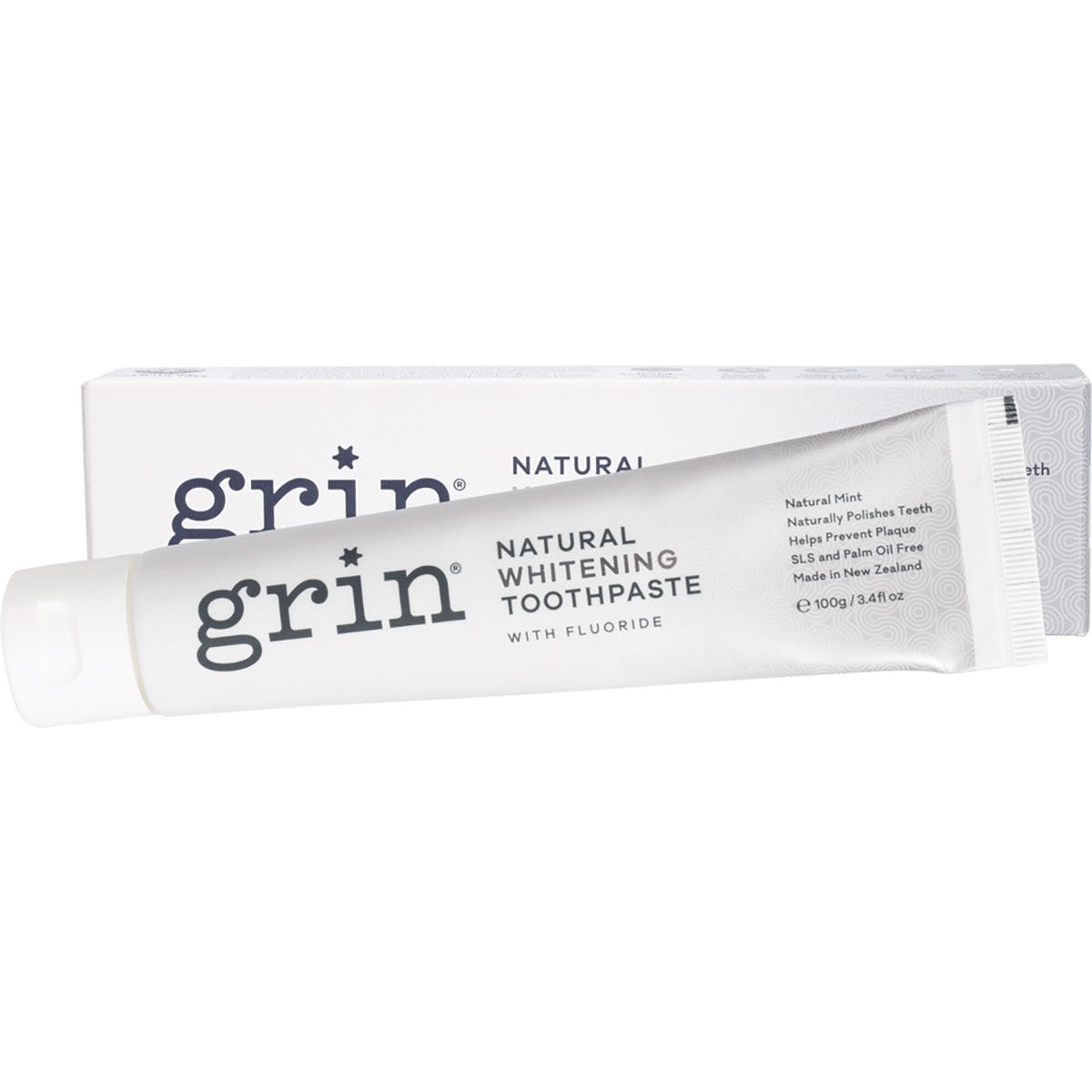 Grin- Toothpaste Whitening with Fluoride-100g