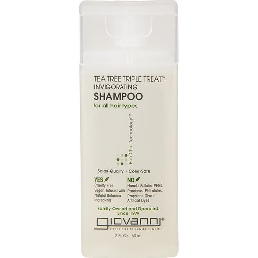Giovanni- Shampoo Mini Tea Tree Triple Treat All Hair-60ml