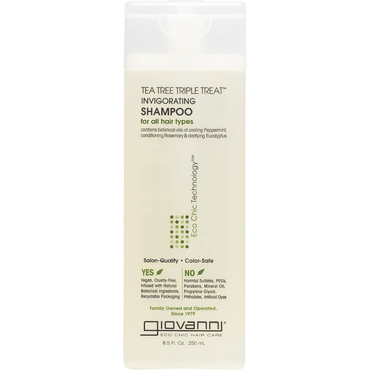 Giovanni- Shampoo Tea Tree Triple Treat All Hair-250ml