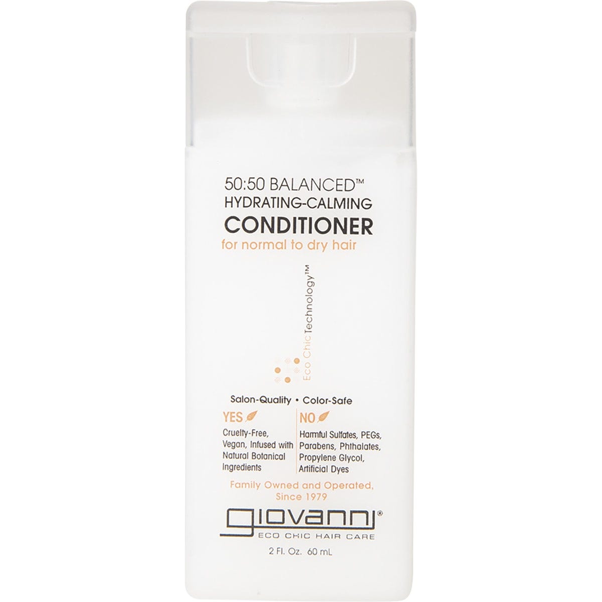 Giovanni- Conditioner Mini 50/50 Balanced Normal/Dry Hair-60ml