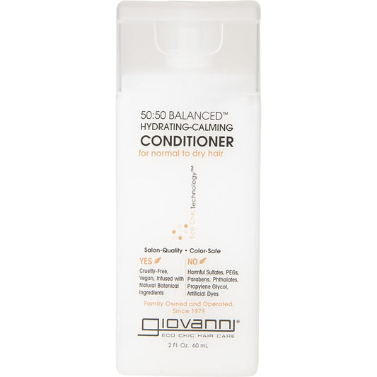 Giovanni- Conditioner Mini 50/50 Balanced Normal/Dry Hair-60ml