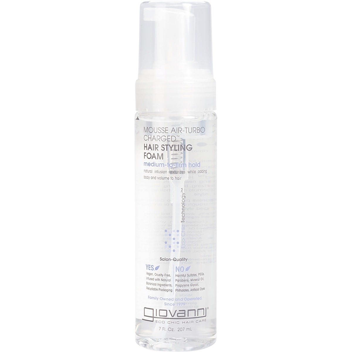 Giovanni- Hair Mousse Styling Foam-207ml