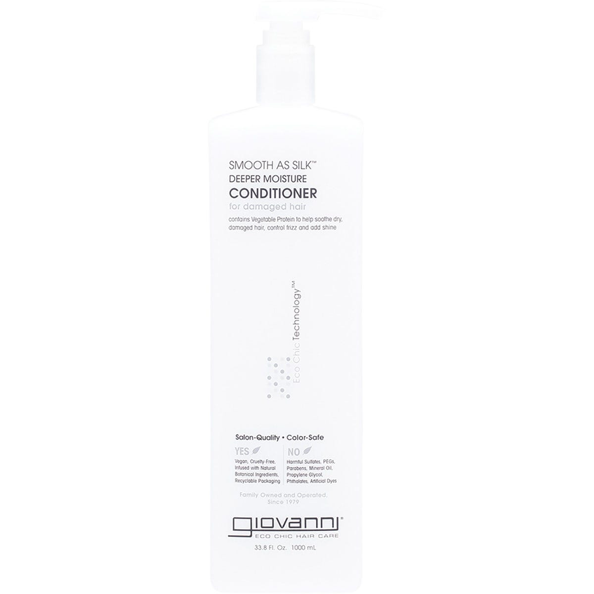 Giovanni- Conditioner Smooth As Silk Damaged Hair-1L