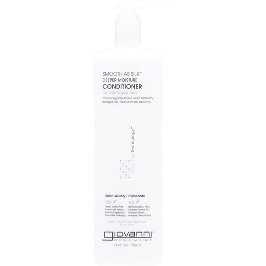 Giovanni- Conditioner Smooth As Silk Damaged Hair-1L