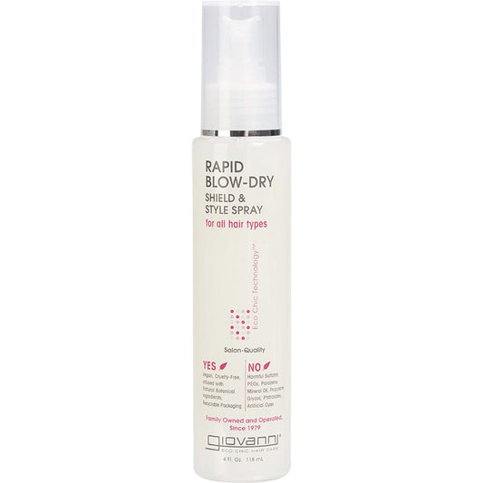 Giovanni- Hair Shield & Style Spray Rapid Blow-Dry-118ml