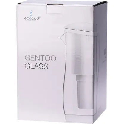 Ecobud- Gentoo Glass Water Filter Jug White-1.5L