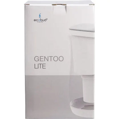 Ecobud- Gentoo Plastic Water Filter Jug Grey & White-1.5L