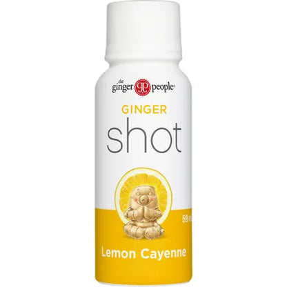 The Ginger People- Ginger Shot Lemon Cayenne-12x59ml