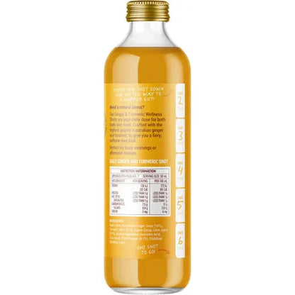 Buderim Ginger- Ginger & Turmeric Wellness Shots-350ml