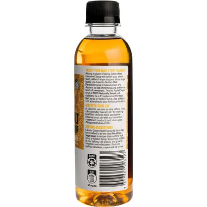 Lakanto- Golden Malt Flavoured Syrup with Monkfruit Sweetener-300ml