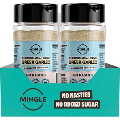 Mingle- Greek Garlic All Natural Seasoning-10x45g