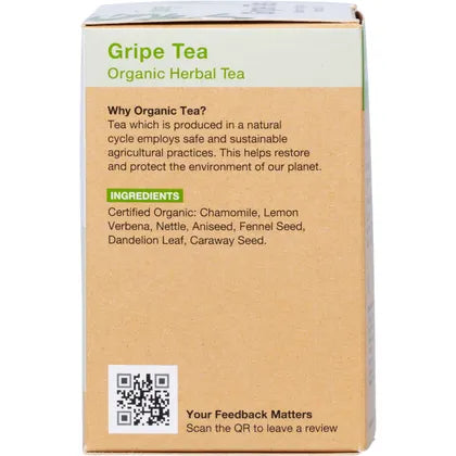 Planet Organic- Gripe Tea Herbal Tea Bags-25pk