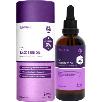 Hab Shifa- Black Seed Oil 3% TQ+-100ml