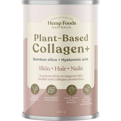 Hemp Foods Australia- Plant-Based Collagen+ Berry-240g