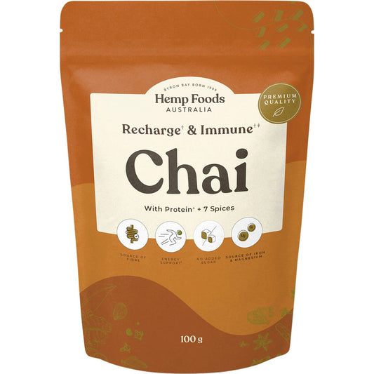 Hemp Foods Australia- Chai Recharge & Immunity-100g
