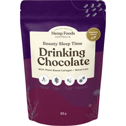 Hemp Foods Australia- Drinking Chocolate Beauty Sleep Time-112g