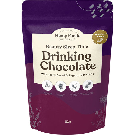 Hemp Foods Australia- Drinking Chocolate Beauty Sleep Time-112g