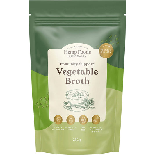 Hemp Foods Australia- Vegetable Broth Immunity Support-252g