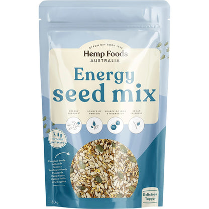 Hemp Foods Australia- Energy Seed Mix-5x180g